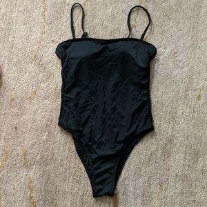 Black swimsuit